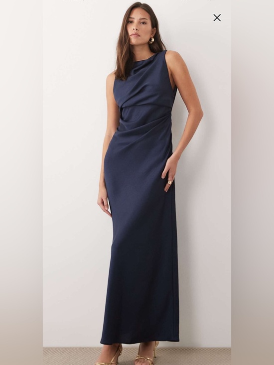 ASOS Dresses & Skirts - NWT Satin drape bodice maxi dress with cowl back detail